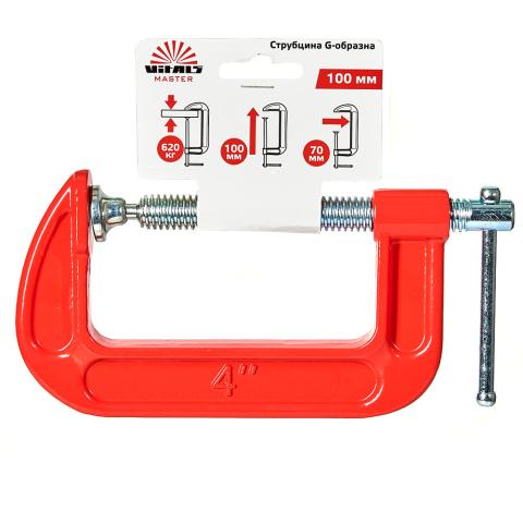 Струбцина G-подібна Vitals Master 100 мм Струбцина G-подібна Vitals Master 100 мм