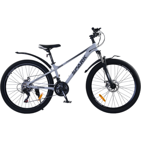 Велосипед SPARK FIELD (колеса - 26", алюмінієва рама - 13") світло-сірий