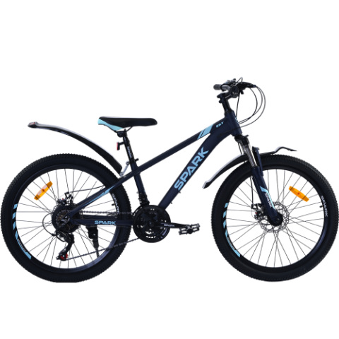Велосипед SPARK SKY (колеса - 24", алюмінієва рама - 12") темно-синій