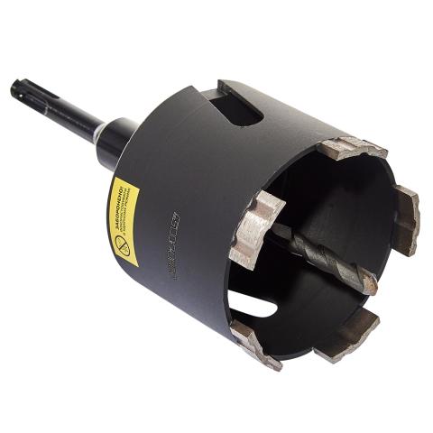 Комплект коронка алмазна по бетону Vitals Professional 82×110 мм М16 SDS-plus