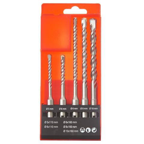 Набір бурів Vitals Master SDS-Plus 5 шт Набір бурів Vitals Master SDS-Plus 5 шт