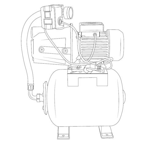 Насосна станція струминна Powercraft ADJL 1100-5060d