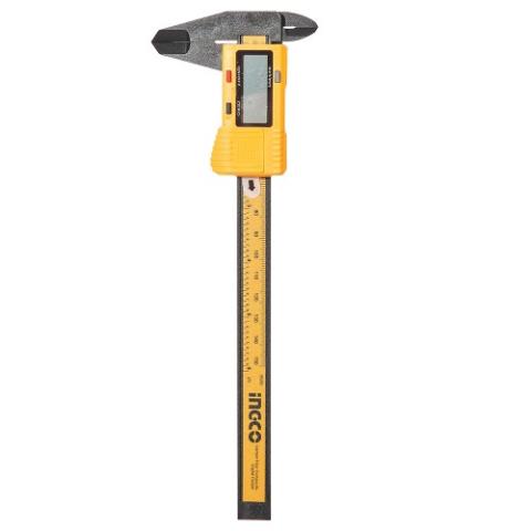 Штангенциркуль 150 мм електронний пластиковий INGCO Super Select Штангенциркуль 150 мм електронний пластиковий INGCO Super Select