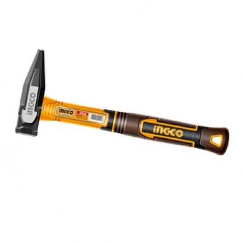 Молоток слюсарний фібергласове руківʼя 200 г INGCO