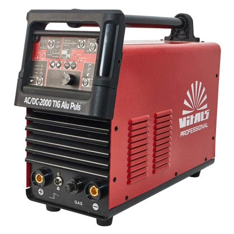 Зварювальний апарат Vitals Professional AC / DC-2000 TIG Alu Puls Зварювальний апарат Vitals Professional AC / DC-2000 TIG Alu Puls