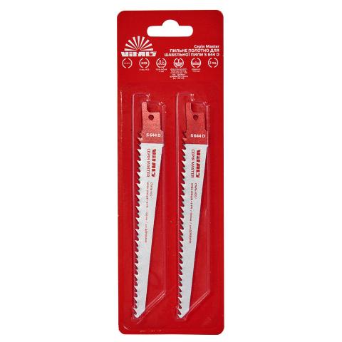 Пиляльне полотно для шабельної пили Vitals Master S 644 D 2 од.