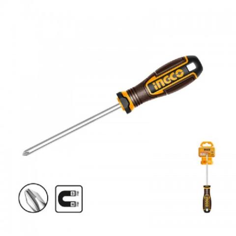 Викрутка хрестова S2 PH 0х75 мм INGCO INDUSTRIAL
