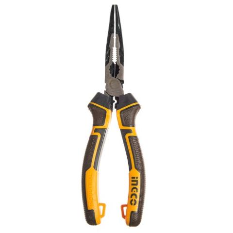 Довгогубці вигнуті «Profi» 200 мм INGCO INDUSTRIAL Довгогубці вигнуті «Profi» 200 мм INGCO INDUSTRIAL