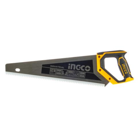Ножівка по дереву 400 мм 7 з/д сталь SK5 INGCO INDUSTRIAL Ножівка по дереву 400 мм 7 з/д сталь SK5 INGCO INDUSTRIAL