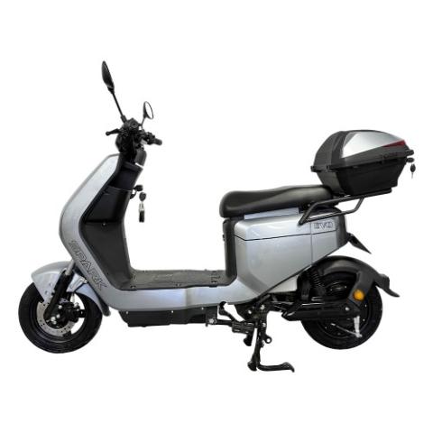 Велосипед з електромотором SPARK EVO 14" 60V/1200W/25Ah сірий