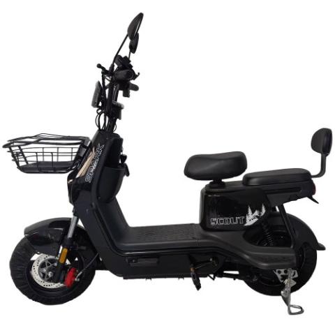 Велосипед з електромотором SPARK SCOUT 14" 60V/1000W/25Ah чорний