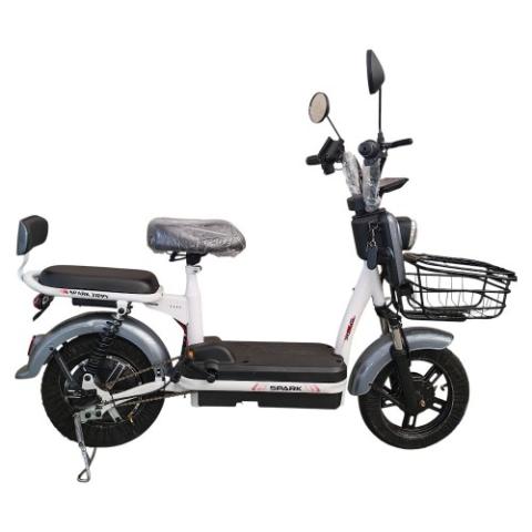 Велосипед з електромотором SPARK ZIPPY 14" 48V/400W/12Ah Сірий Велосипед з електромотором SPARK ZIPPY 14" 48V/400W/12Ah Сірий
