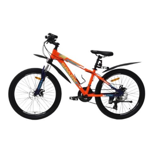 Велосипед SPARK TRACKER 13 24 помаранчевий (колеса - 24", алюмінієва рама - 13")