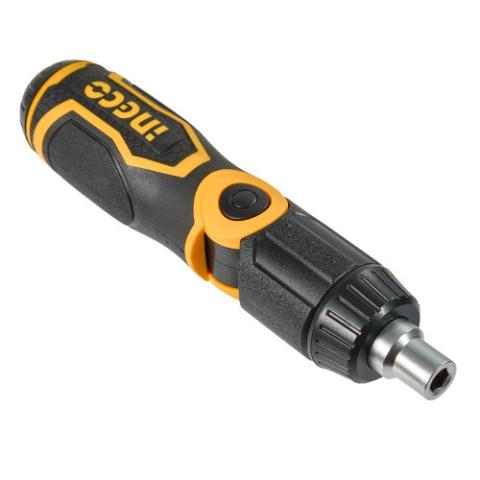 Викрутка з тріскачкою та бітами 13 в 1 INGCO Викрутка з тріскачкою та бітами 13 в 1 INGCO