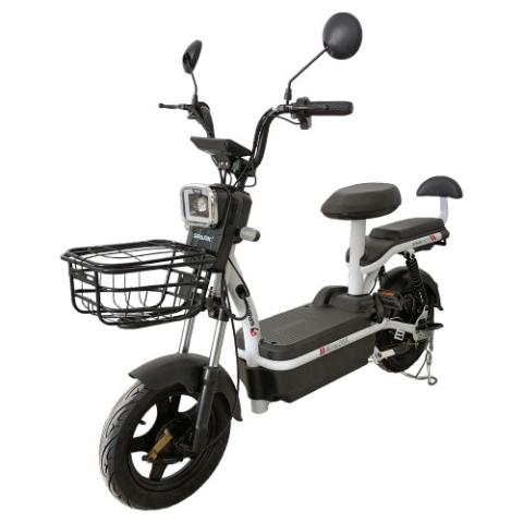 Велосипед з електродвигуном  SPARK CITY 14" 48V/500W/20Ah Чорний