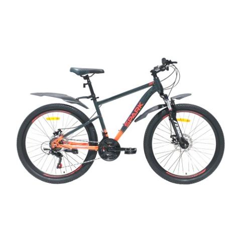 Велосипед SPARK JOY (колеса - 26", сталева рама - 17") чорно-помаранчевий Велосипед SPARK JOY (колеса - 26", сталева рама - 17") чорно-помаранчевий