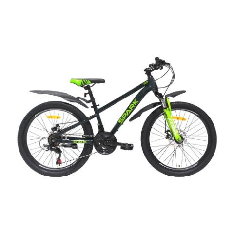 Велосипед SPARK JOY (колеса - 24", сталева рама - 12") чорного кольору Велосипед SPARK JOY (колеса - 24", сталева рама - 12") чорного кольору