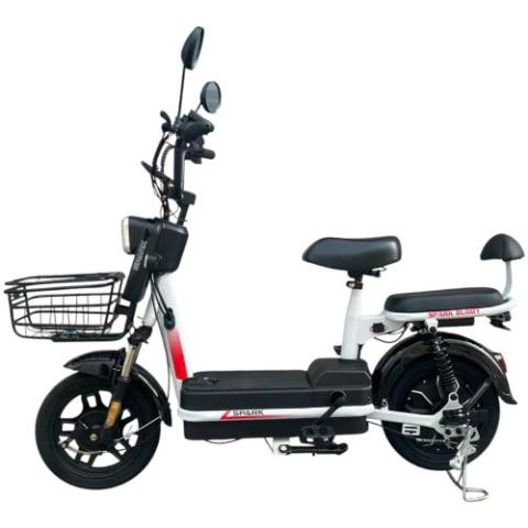 Велосипед з електромотором SPARK BUDDY 14" 48V/500W/12Ah Чорний