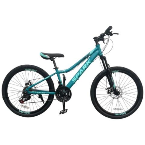 Велосипед SPARK TILL (колеса - 24", алюмінієва рама - 12") блакитний Велосипед SPARK TILL (колеса - 24", алюмінієва рама - 12") блакитний