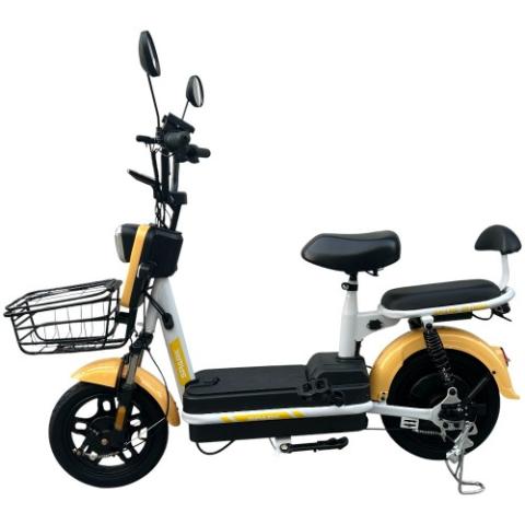 Велосипед з електромотором SPARK BLOOM 14" 48V/400W/12Ah Помаранчевий Велосипед з електромотором SPARK BLOOM 14" 48V/400W/12Ah Помаранчевий