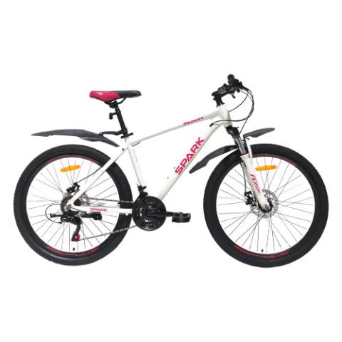 Велосипед SPARK PLEASURE (колеса - 26", алюмінієва рама - 17") білий Велосипед SPARK PLEASURE (колеса - 26", алюмінієва рама - 17") білий