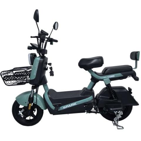 Велосипед з електромотором SPARK CORE 14" 60V/1000W/25Ah зелений