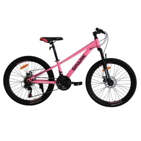 Велосипед SPARK JET (колеса - 24", сталева рама - 11") рожевий Велосипед SPARK JET (колеса - 24", сталева рама - 11") рожевий