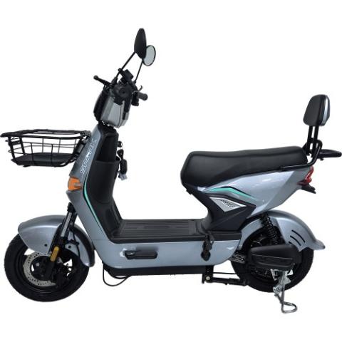 Велосипед з електромотором SPARK FREE 14" 60V/1000W/25Ah срібний