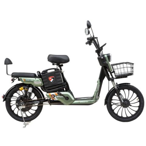 Велосипед з електромотором SPARK RIDER PRO 14" 48V/650W/20Ah Зелений