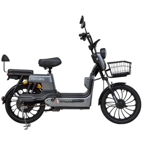 Велосипед з електромотором SPARK RIDER 14" 48V/500W/20Ah Сірий Велосипед з електромотором SPARK RIDER 14" 48V/500W/20Ah Сірий