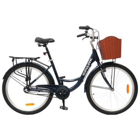 Велосипед SPARK PLANET-3 VENERA (алюмінієва рама - 17", колеса 26") темно синій Велосипед SPARK PLANET-3 VENERA (алюмінієва рама - 17", колеса 26") темно синій