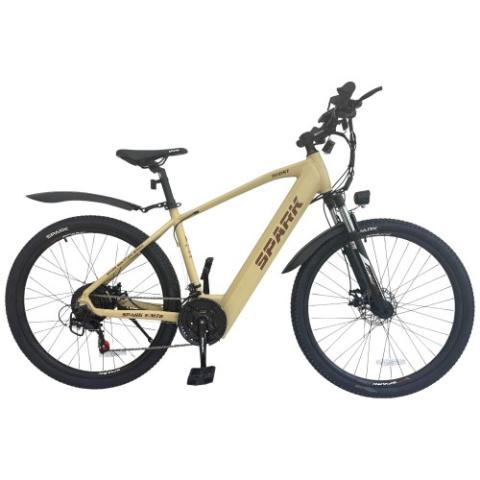 Велосипед з електромотором SPARK E-MTB GHOST 15" 48V/500W/12,8Ah бежевий (м) Велосипед з електромотором SPARK E-MTB GHOST 15" 48V/500W/12,8Ah бежевий (м)