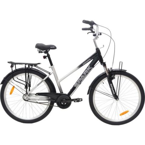 Велосипед SPARK PLANET-3 MARS (алюмінієва рама - 17", колеса 26") чорно-білий Велосипед SPARK PLANET-3 MARS (алюмінієва рама - 17", колеса 26") чорно-білий