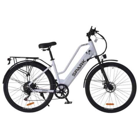 Велосипед з електромотором SPARK E-CITY EASY GO 18" 48V/500W/12,5Ah сірий