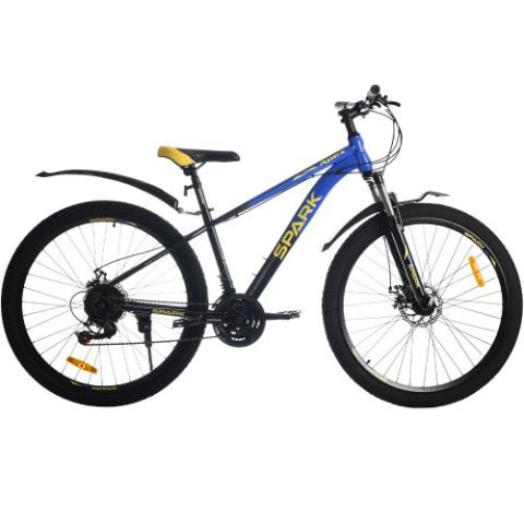 Велосипед SPARK APEX (колеса – 27,5", сталева рама – 15") синій з чорним