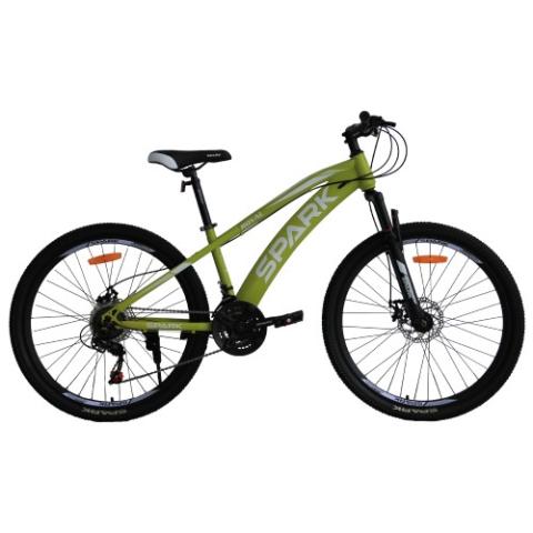 Велосипед SPARK ROYAL (колеса - 26", сталева рама - 14") оливковий матовий