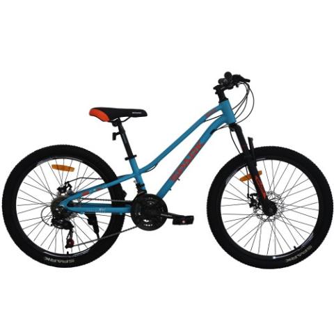 Велосипед SPARK ROAD (колеса - 24", алюмінієва рама - 11") блакитний Велосипед SPARK ROAD (колеса - 24", алюмінієва рама - 11") блакитний