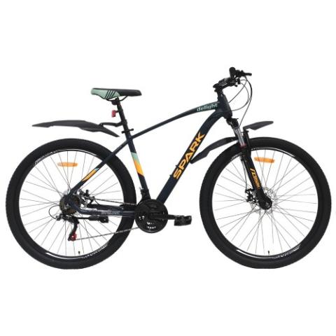 Велосипед SPARK DELIGHT (колеса - 29", алюмінієва рама - 19") чорно-помаранчевий