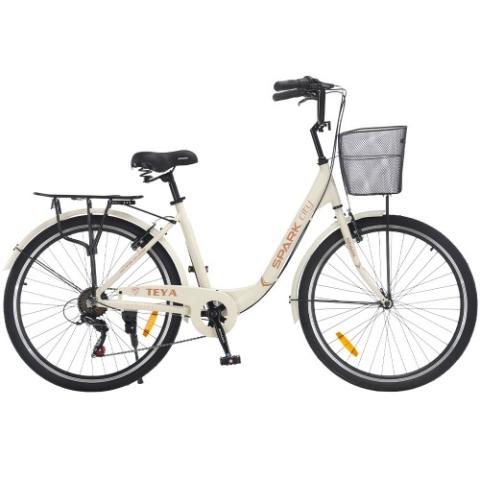 Велосипед SPARK CITY TEYA (колеса - 26", алюмінієва рама - 17") бежевий