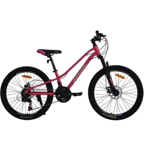 Велосипед SPARK ROAD (колеса - 24", алюмінієва рама - 11") малиновий Велосипед SPARK ROAD (колеса - 24", алюмінієва рама - 11") малиновий