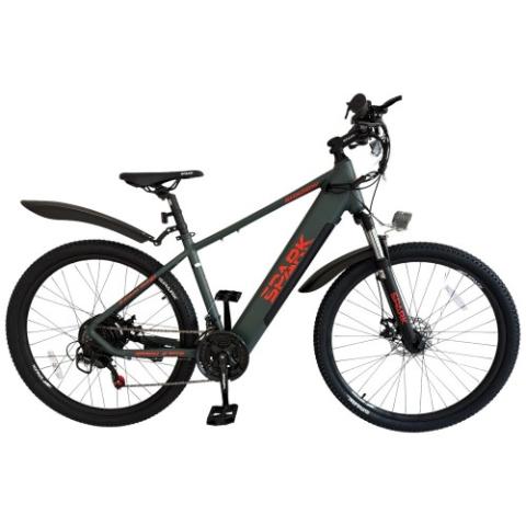 Велосипед з електромотором SPARK E-MTB SHADOW 15" 48V/500W/12,8Ah хакі (м) Велосипед з електромотором SPARK E-MTB SHADOW 15" 48V/500W/12,8Ah хакі (м)