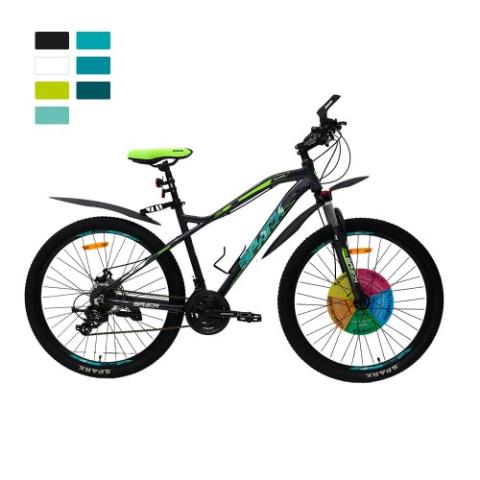 Велосипед SPARK HUNTER 18 27,5 графітовий (колеса - 27,5", алюмінієва рама - 18") Велосипед SPARK HUNTER 18 27,5 графітовий (колеса - 27,5", алюмінієва рама - 18")