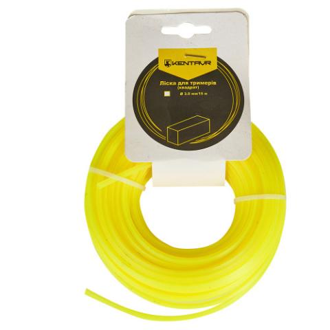 Ліска для тримерів Кентавр (квадрат) 3,0 мм × 15 м Ліска для тримерів Кентавр (квадрат) 3,0 мм × 15 м