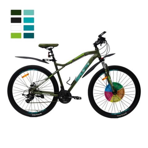 Велосипед SPARK HUNTER 20 29 мілітарі зелений (колеса - 29", алюмінієва рама - 20")