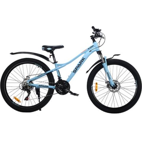 Велосипед SPARK AXION (колеса - 26", алюмінієва рама - 13") блакитний