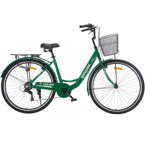 Велосипед SPARK CITY CELINE (колеса - 28", алюмінієва рама - 18") зелений