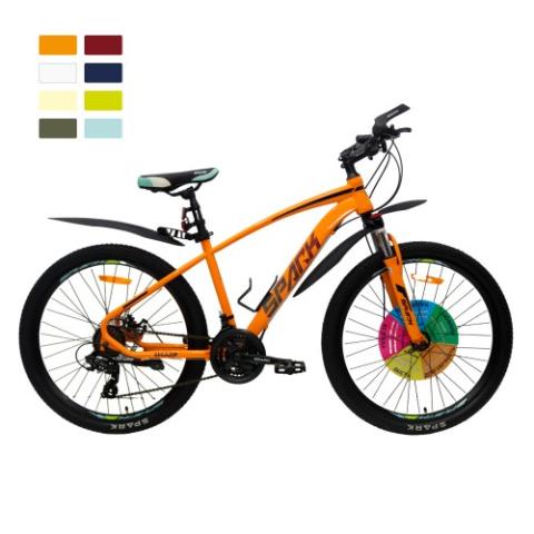 Велосипед SPARK SHARP 2.0 26" ст16" ам лок-аут диск перлинний синій