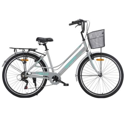 Велосипед SPARK CITY BELLE (колеса - 26", алюмінієва рама - 17") сірий