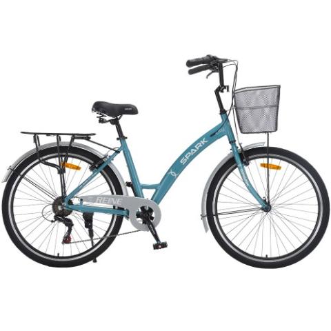 Велосипед SPARK CITY REINE (колеса - 26", алюмінієва рама - 17") блакитний