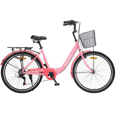 Велосипед SPARK CITY CELINE (колеса - 26", алюмінієва рама - 17") рожевий